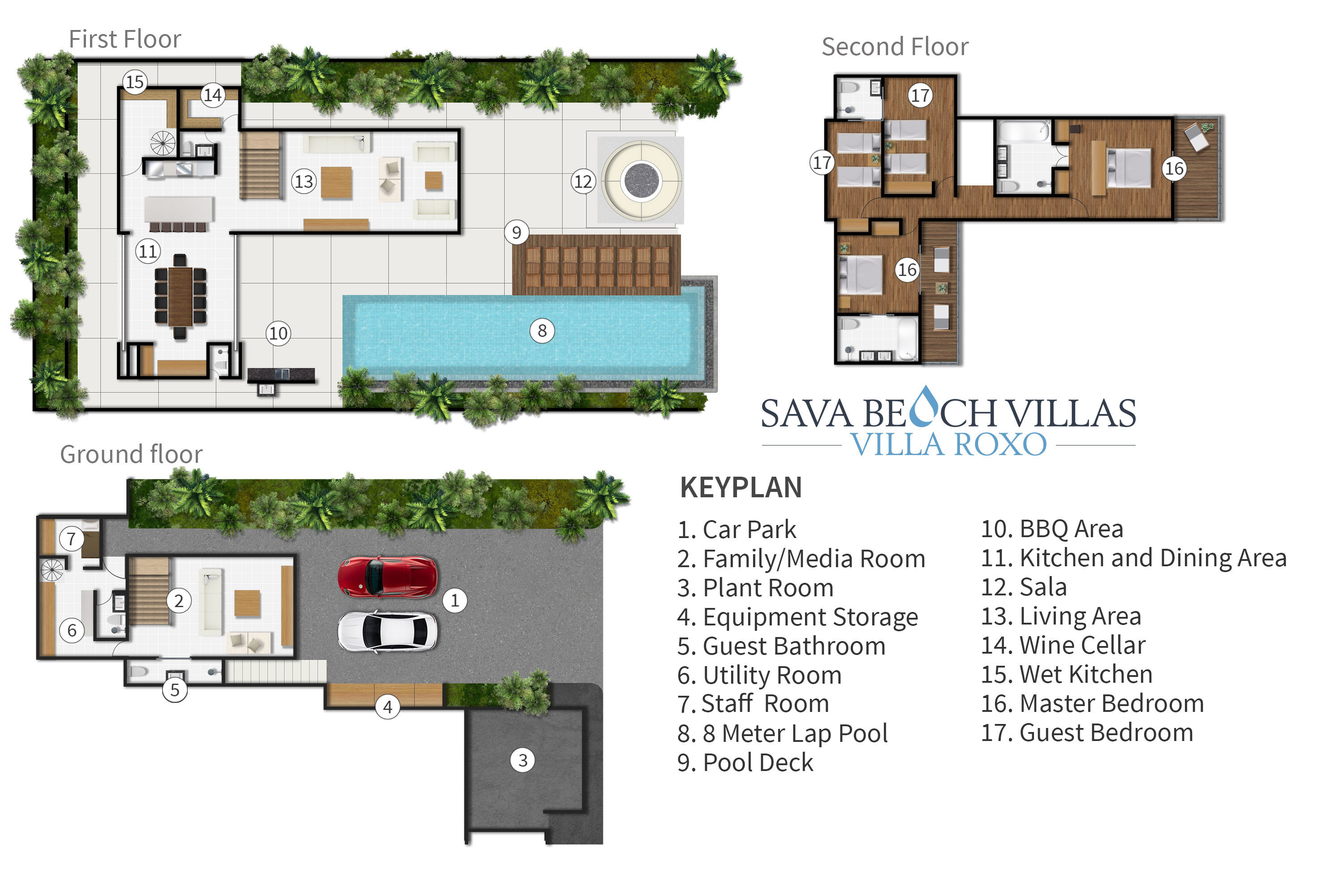 Sava Beach Villas - Villa Roxo